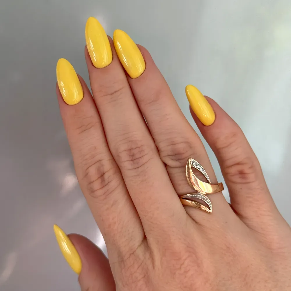 Hard gel nails, sculpted and shaped